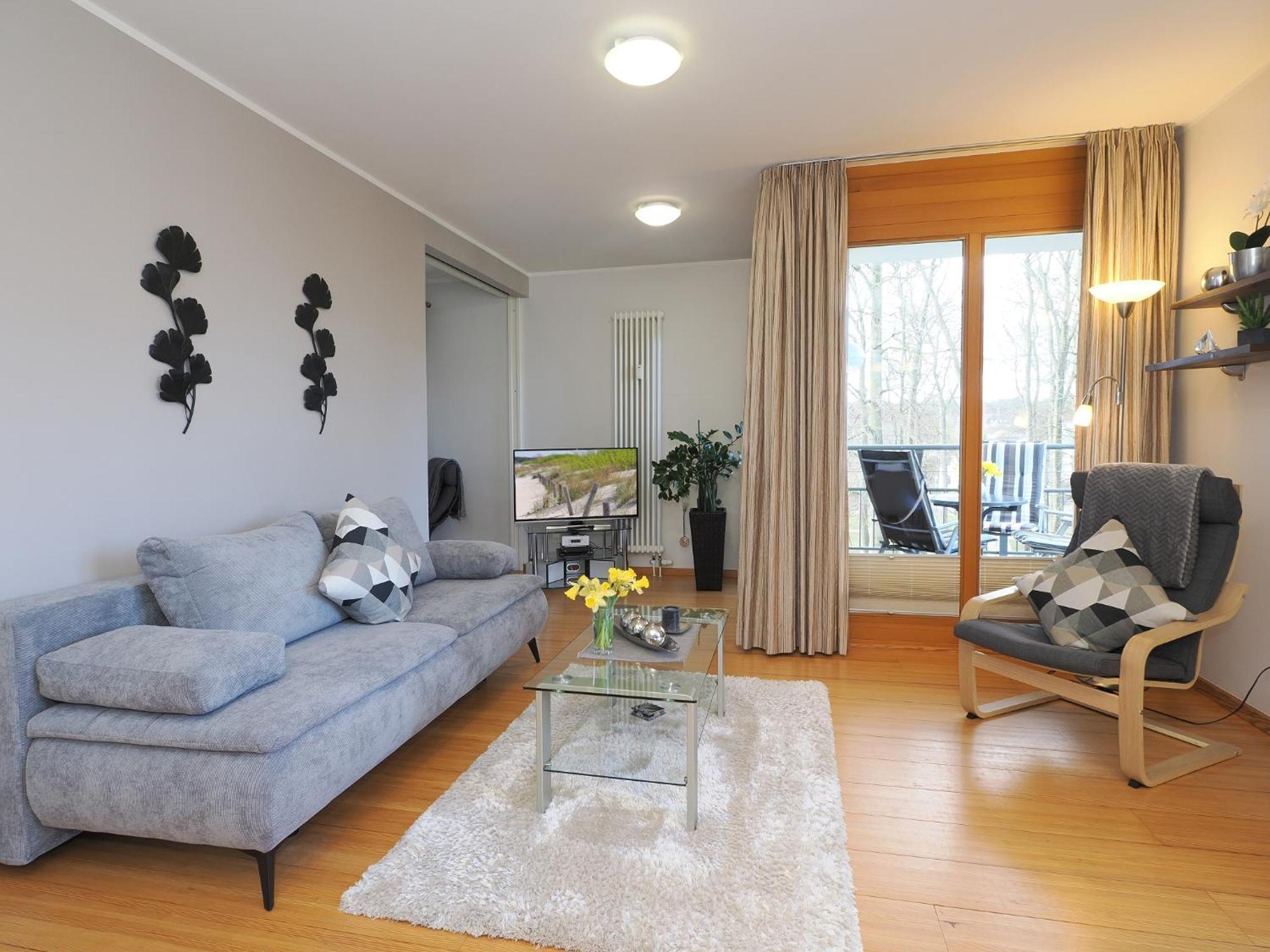 Appartement mit 1 Schlafzimmer und Balkon D125 Ostseebad Heringsdorf Exterior foto